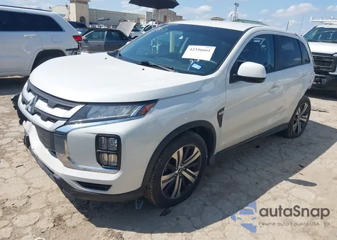 2020 Mitsubishi Outlander Sport 2.0 Es z USA, uszkodzony, nr VIN JA4AP3AU6LU012728